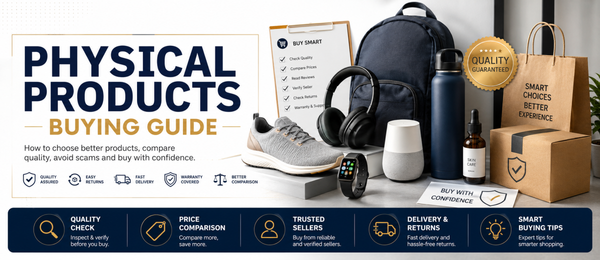 The Complete Physical Products Buying Guide: How to Choose Safe, Original and Long-Lasting Products