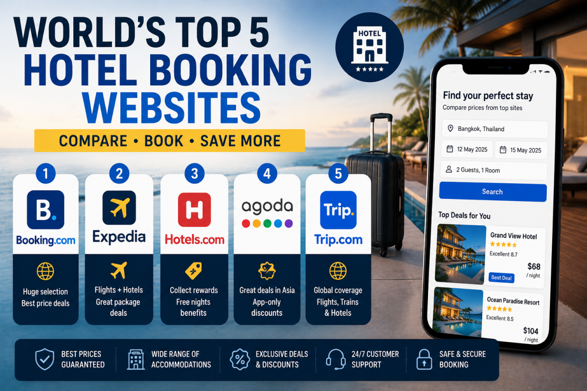 Top 5 Hotel Booking Websites in 2026: Practical Guide for Smarter Hotel Reservations