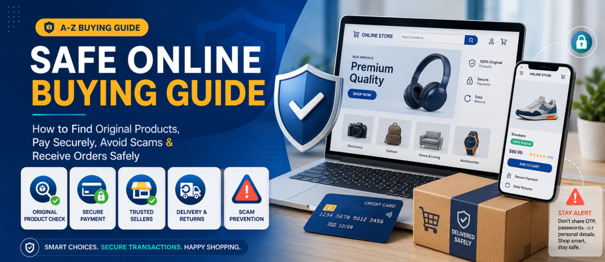 How to Buy Original Products Online Safely: A Complete A-Z Guide to Secure Digital Transactions